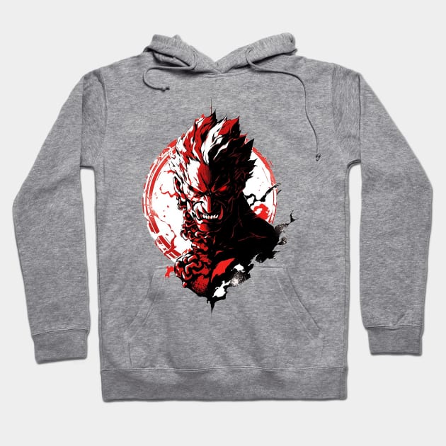 akuma Hoodie by piratesnow